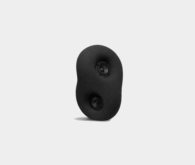 Transparent 'Acoustic Sculpture', black BLACK TRAN23ACO139BLK