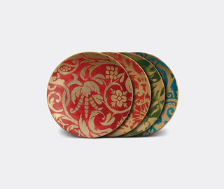 L'Objet 'Fortuny' dessert plate, set of four MULTICOLOUR LOBJ23FOR745MUL