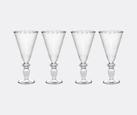 Serax 'Nabucho 11' coupe glass, set of four, clear TRANSPARENT SERA26COU261TRA