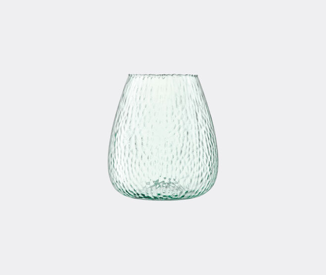 LSA International 'Canopy seed' vase, medium, clear blue TRANSPARENT LSAI24CAN269LBL