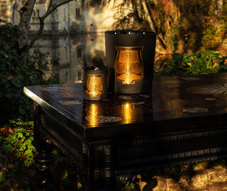 Trudon 'Mary' candle BLACK CITR21MAR655BLK
