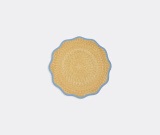 La DoubleJ 'Cloud' placemat, set of two, light blue LIGHT BLUE LADJ25STR775MUL