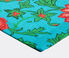 La DoubleJ 'Dragon Flower' tablecloth, large, turquoise turquoise LADJ23LAR225MUL