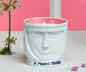Sargadelos 'A Monxa Etheria' scented candle MULTICOLOUR SARG21MON888WHI