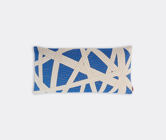 Missoni 'Nastri' cushion, rectangular, blue BLUE MIHO23NAS785MUL