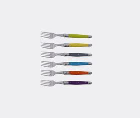 Jean Dubost Laguiole &#39;Trendy&#39; cutlery set, 24 pieces, multicolor MULTICOLOUR JEDL24TRE364MUL