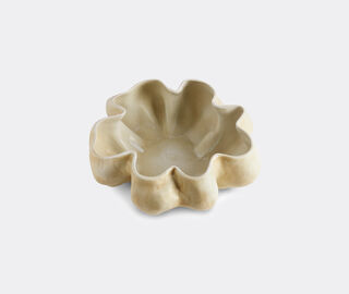 L'Objet 'Timna' bowl, latte LIGHT BROWN LOBJ24TIM655WHI