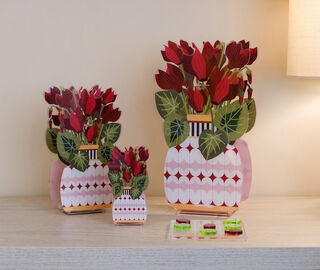 VESTA 'Cyclamen' diffuser, small, red RED VEST26RED080RED