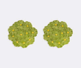 Bordallo Pinheiro 'Maria Flor' charger plate, set of two, green MULTICOLOR BOPI26MAR903MUL