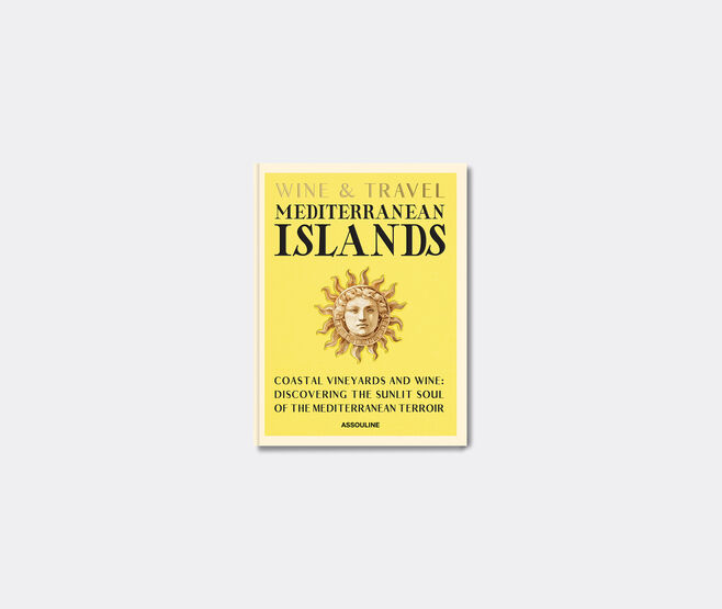 Assouline 'Wine & Travel Mediterranean Islands' YELLOW ASSO25WIN983YEL