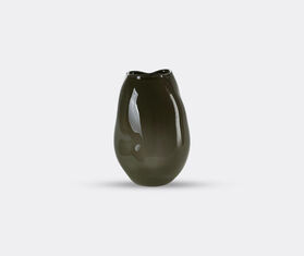 Alexa Lixfeld &#39;Meteorite&#39; vase, dark olive OLIVE ALEX25MET238OLI