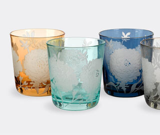 POLSPOTTEN 'Peony' tumbler, set of six MULTICOLOUR POLS22TUM995MUL