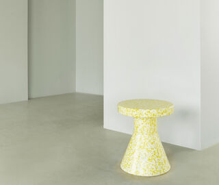 Normann Copenhagen 'Bit' stool cone, yellow YELLOW NOCO22BIT166YEL