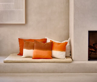 Pomax 'Alpha Basics' cushion, orange ORANGE POMA26ALP524ORA