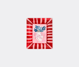 Bitossi Home 'Con Amore, Fiori Azzurri' tray, multicolor MULTICOLOUR BIHO25TRA226MUL