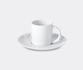 L&#39;Objet &#39;Mojave&#39; espresso cup &amp; saucer WHITE LOBJ21EXP158WHI