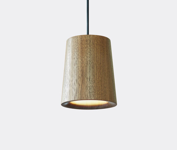 Case Furniture 'Solid Pendant' light, cone, walnut