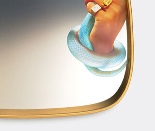 Seletti 'Snakes' mirror MULTICOLOUR SELE21TOI404GOL