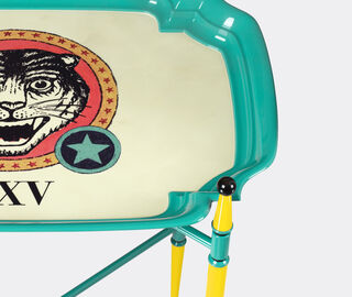 Gucci 'Sprovveduta Et&agrave;' folding table, medium MULTICOLOUR GUCC18FOL490YEL