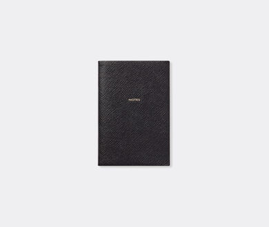 Chelsea' notebook, black by Smythson, Notebooks