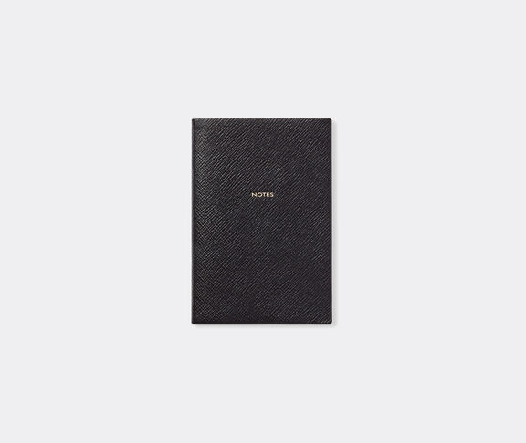 Smythson 'Chelsea' notebook, black Black ${masterID}