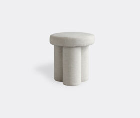 101 Copenhagen &#39;Big Foot Stool&#39;, linen WHITE COPH22BIG764WHI