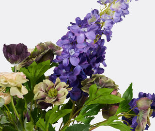 Flowerism&nbsp;Studio 'Purple Deluxe Mix' bouquet, set of fifteen, multicolor MULTICOLOUR FLOW26MIX329MUL