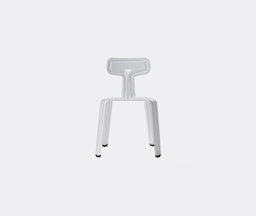 Nils Holger Moormann 'Pressed Chair', glossy traffic white  NHMO19PRE078WHI