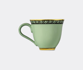 Gucci 'Odissey' demitasse cup with saucer, set of two, green GREEN GUCC22ODI328GRN