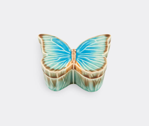 Bordallo Pinheiro 'Cloudy Butterflies' box, small, light blue undefined ${masterID}