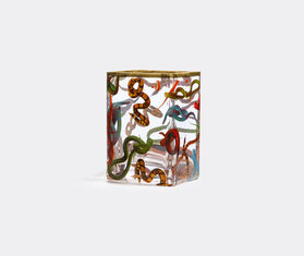 Seletti &#39;Snakes&#39; vase, small TRANSPARENT SELE22GLA213MUL