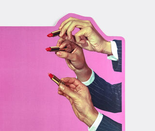 Seletti 'Lipsticks' placemat PINK SELE21TOI010PIN