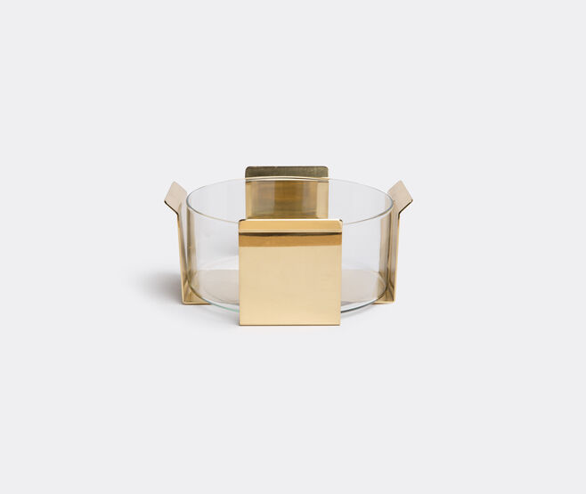 Marta Sala &Eacute;ditions 'OB2 Tizio' vase, matte brass BRASS MSED18TIZ831BRA