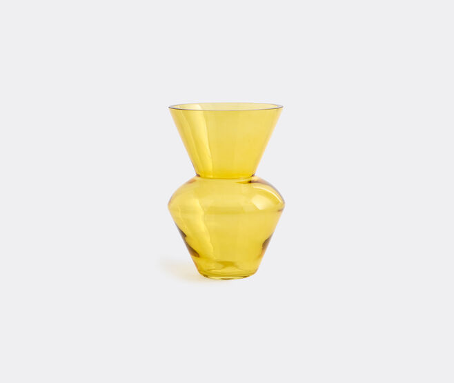 POLSPOTTEN 'Fat Neck' vase, neon yellow YELLOW POLS22VAS461YEL