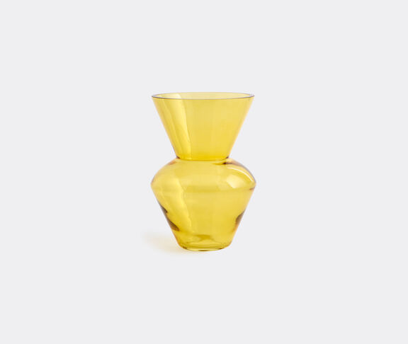 POLSPOTTEN Vase Fat Neck Yellow S undefined ${masterID} 2