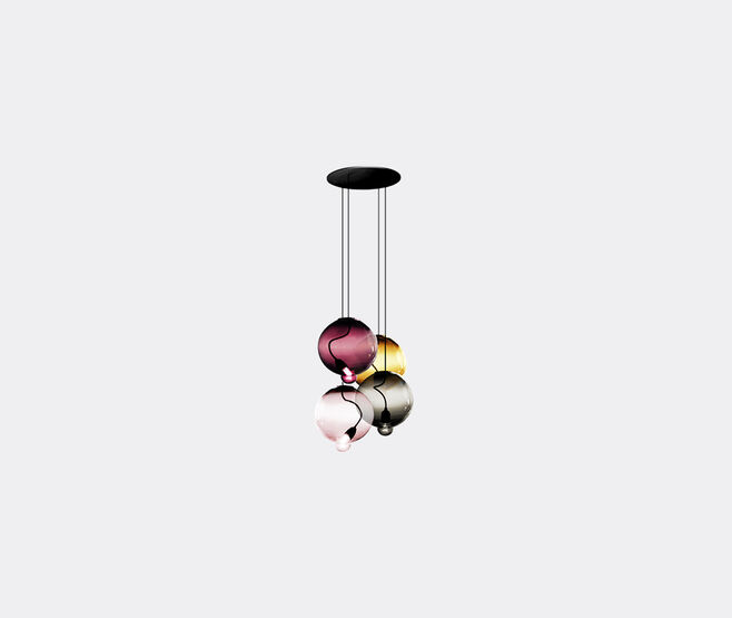 Cappellini 'Meltdown' lamp, four pendants, US plug MULTICOLOUR CAPP20LAM983MUL