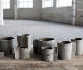 Serax 'FCK' cup GREY SERA20CUP130GRY