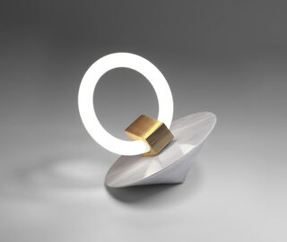 Chris Basias Studio 'Helen' table and floor lamp, S, white MULTICOLOUR CTLI19HEL720WHI