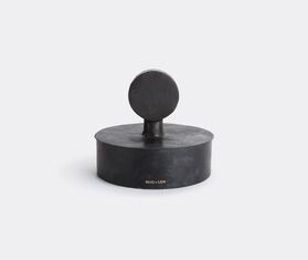 Mad et Len &#39;Cristaux&#39; pot pourri totem, Ambre nobile, large BLACK MALE18POT530BLK