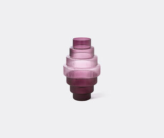 POLSPOTTEN 'Steps' vase, purple, extra large PURPLE POLS23VAS684PUR
