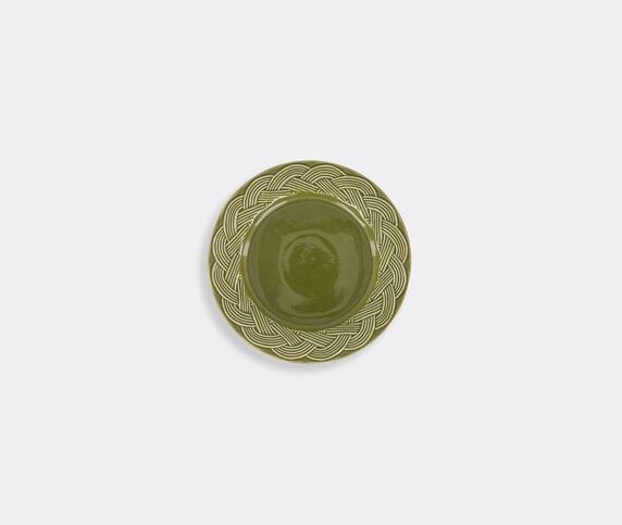 House of Capricorn 'Vime' dessert plate, green GREEN HOCA26VIM649GRN