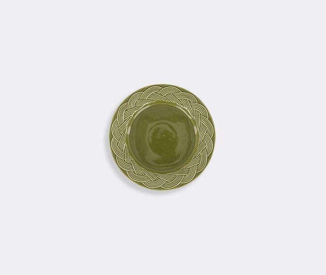 House of Capricorn 'Vime' dessert plate, green GREEN HOCA26VIM649GRN
