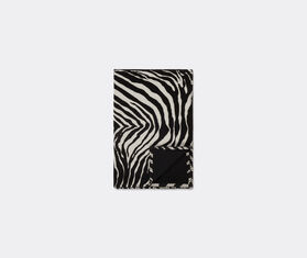 Dolce&amp;Gabbana Casa &#39;Zebra&#39; blanket, black and white MULTICOLOUR DGCA25BLA969MUL