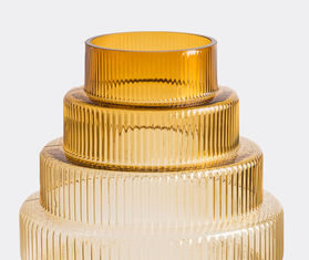 POLSPOTTEN &#39;Steps&#39; vase, amber, small MULTICOLOUR POLS22VAS774YEL