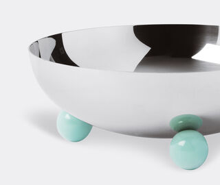 Sambonet 'Penelope' bowl, aquamarine, large MULTICOLOUR SAMB20BOW621SIL