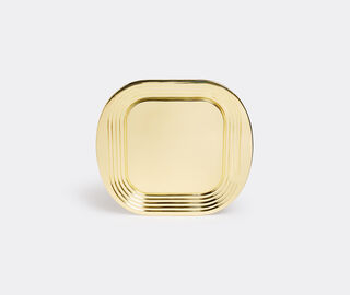 Tom Dixon 'Form' square tray GOLD TODI15FOR421GOL