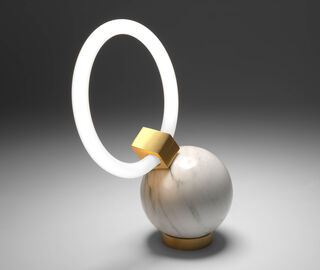 Chris Basias Studio Olei' floor lamp, L, white MULTICOLOUR CTLI19OLE744WHI