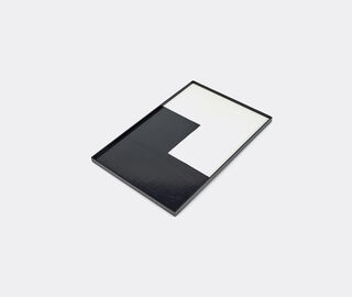 Serax Tray, M, black and white MULTICOLOUR SERA19PLA793BLK
