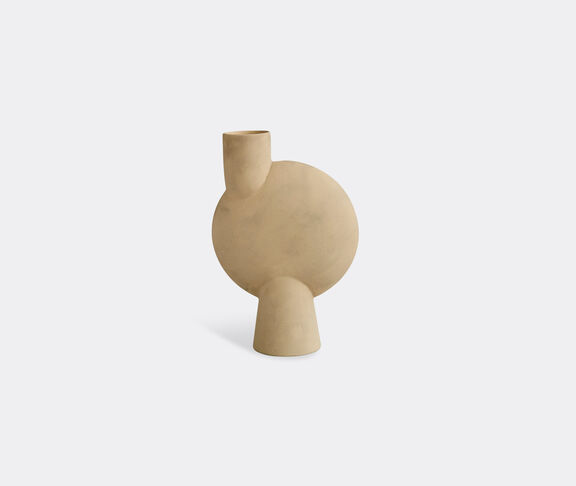101 Copenhagen 'Sphere' big vase, bubl, sand Sand ${masterID}