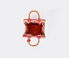 Heimat - Atlantica 'Tom Tom' mini bag B, red Checked red /natural HEAT17TOM504RED